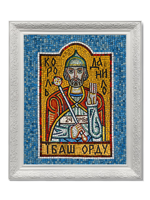 Картина в масивній рамі "Їбаш орду"